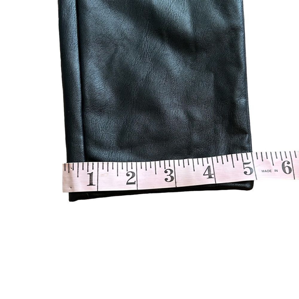 Kendall & Kylie | Faux Leather Leggings Pants, Size M - Picture 6 of 9